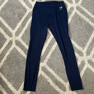 Gymshark leggings. Navy blue. Lightly used.